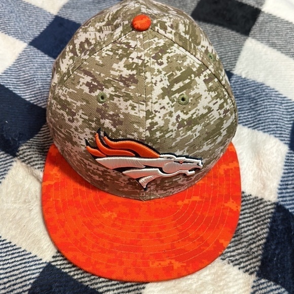New Era Other - MENS womens denver broncos nfl hat new era new camo support the troops